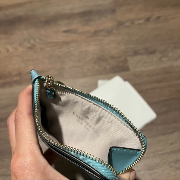NWT Kate Spade Blue Wristlet Wallet - Picture 3 of 5